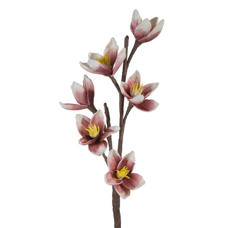 ArtFir Umelý kvet FLORE 519 | tmavoružová 70 x 26 cm