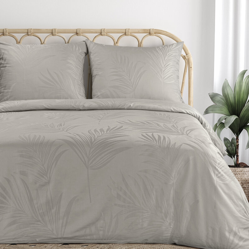 ArtFir Obliečky na dvojlôžko NATALIE | sivobéžová 220 x 200 cm