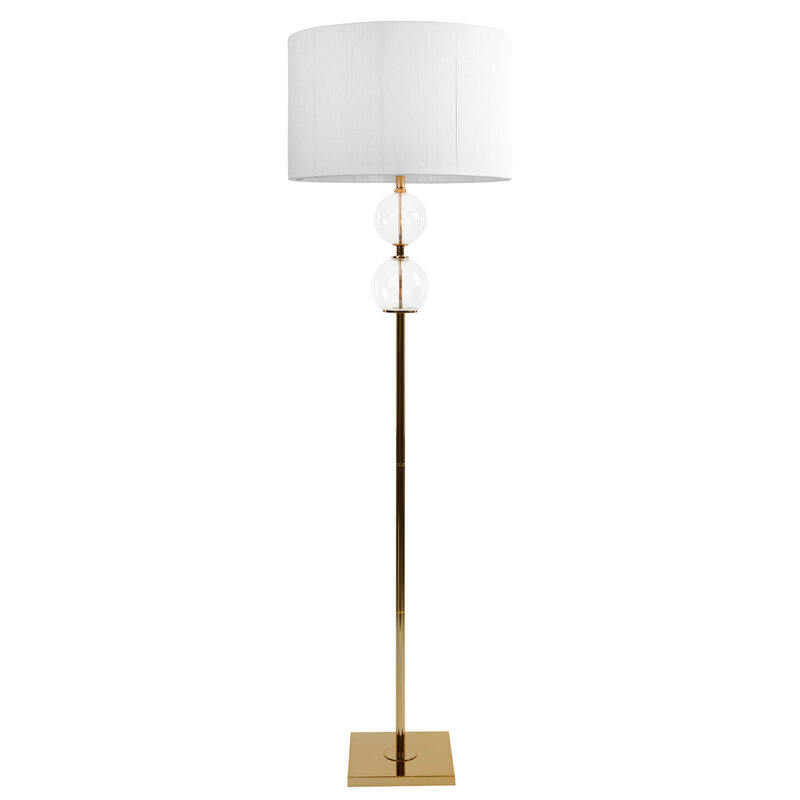ArtFir Stojaca CAROLINE 02 | biela/zlatá 50 x 159 cm