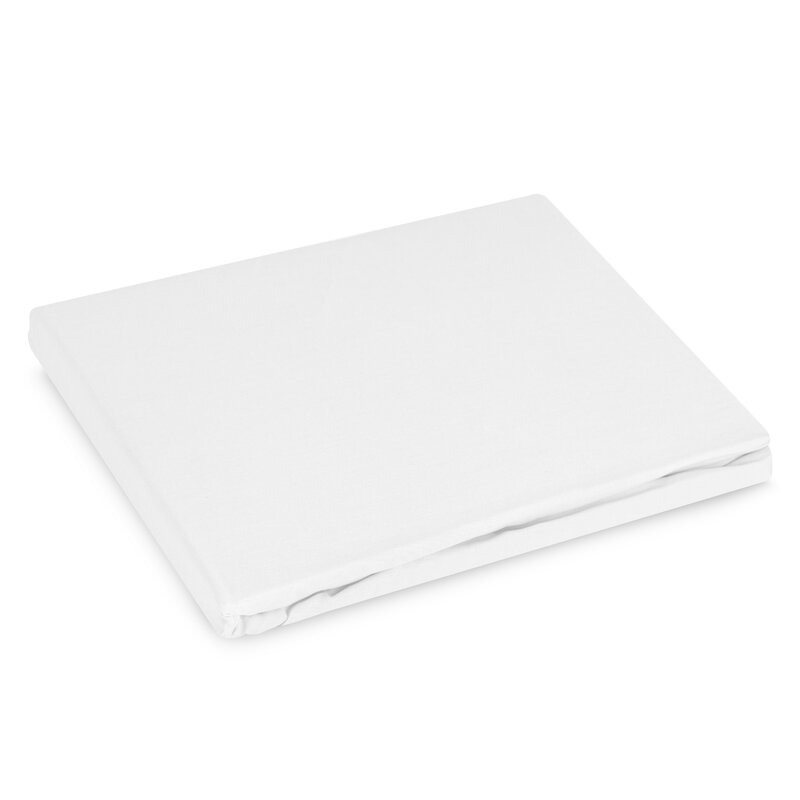 ArtFir Plachta na jednolôžko BASIC | biela 100 x 200 x 30 cm
