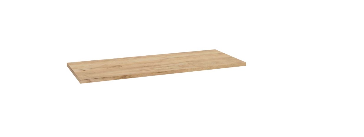 ArtDef Doska pod umývadlo UNI | dub zlatý Rozmer.: 90 cm