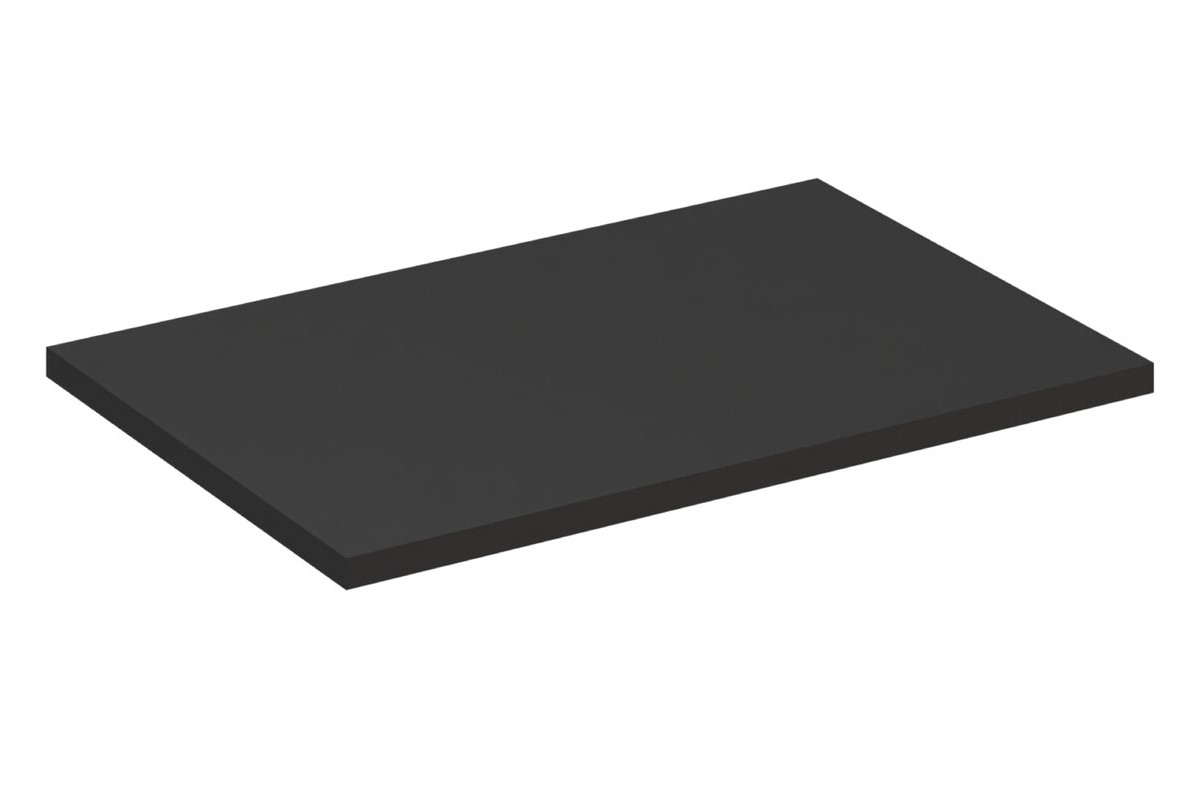 ArtCom Doska pod umývadlo BLACK | čierny mat Typ: Doska 80 cm / 89-80-46