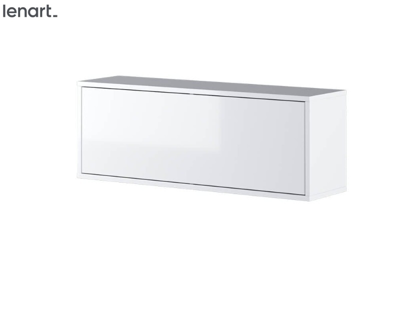 Dig-net nábytok Závesná skrinka Lenart BED CONCEPT BC-29 | biely lesk