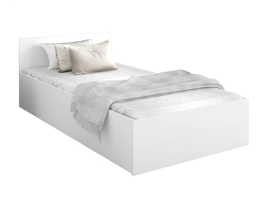 Elvisia Posteľ DESA s roštom | 90 x 200 cm Farba: Biela