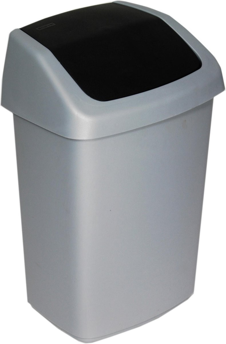 CURVER Odpadkový kôš SWING BIN 10L | sivá