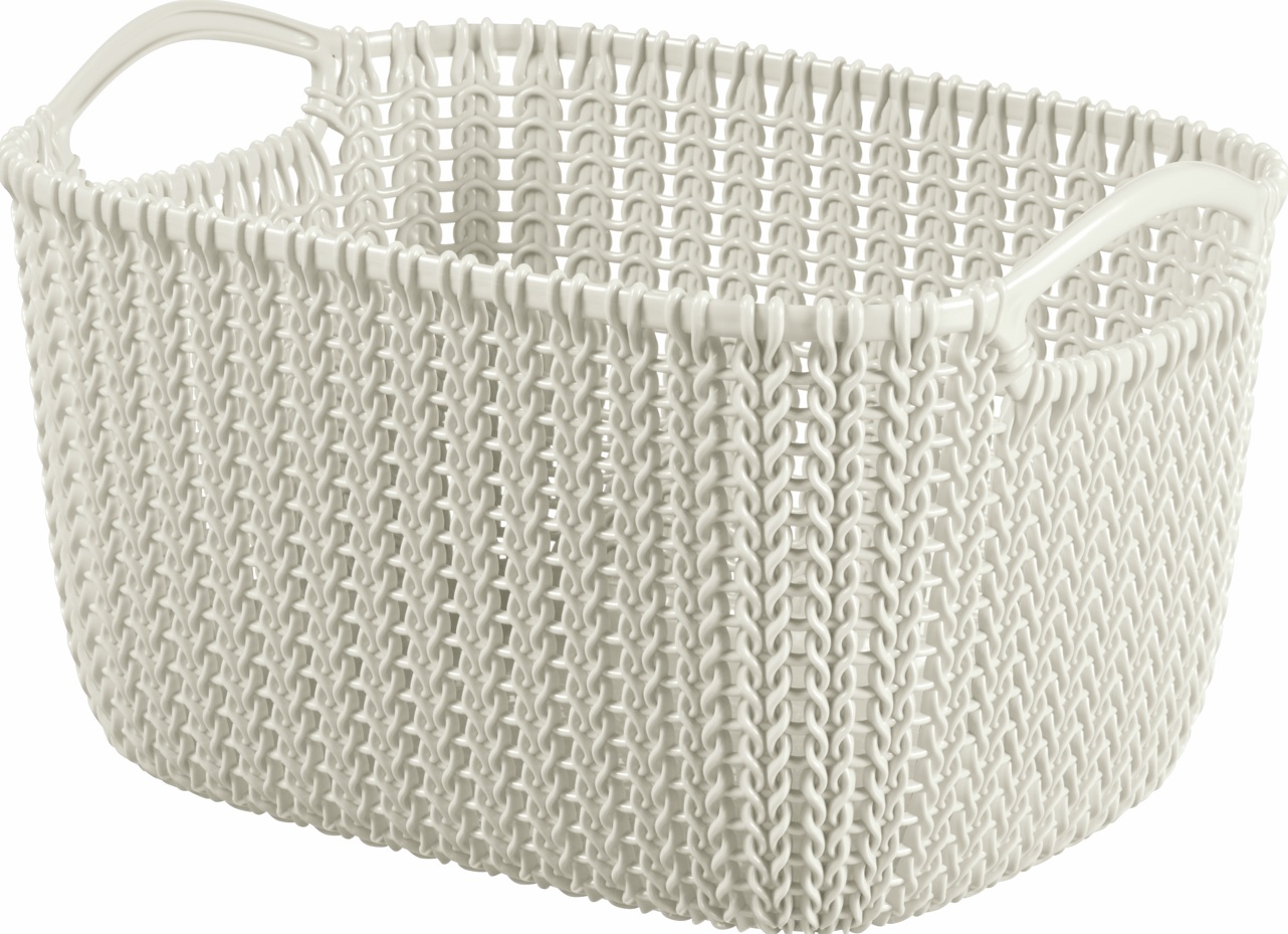 CURVER Košík KNIT 8l | krémová