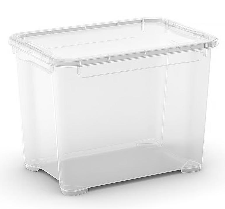 CURVER Úložný box T BOX S 20L s vekom | transparentná