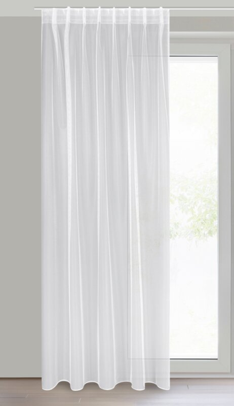 ArtFir Záclona TONIA P | biela 140 x 270 cm