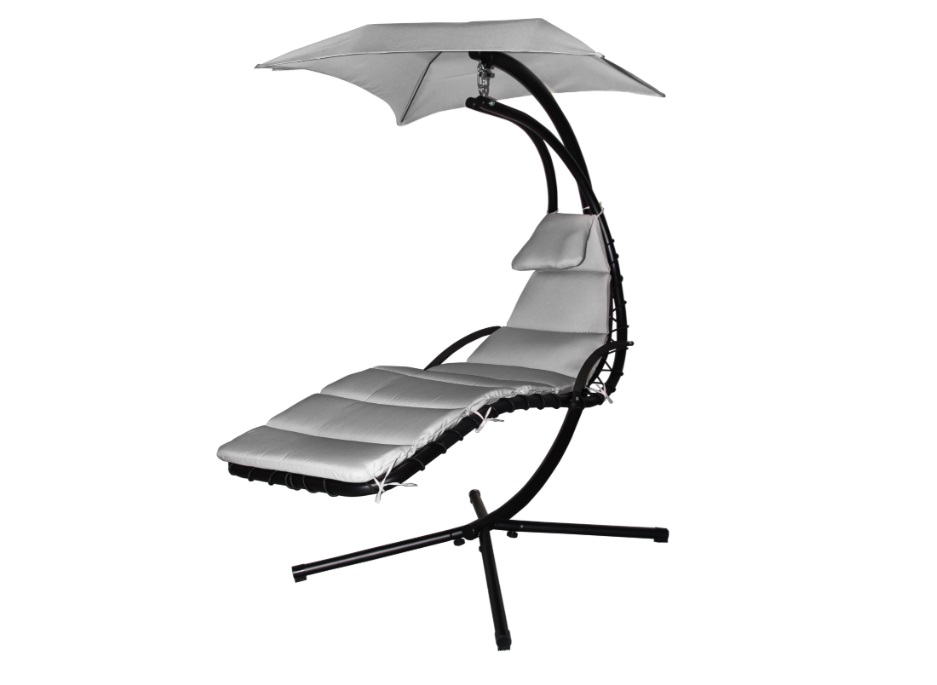 Chomik Závesné hojdacie kreslo RELAXNEST | sivá