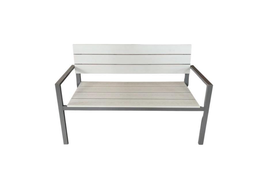 Chomik Záhradná lavica FORESTA 0803 | sivá