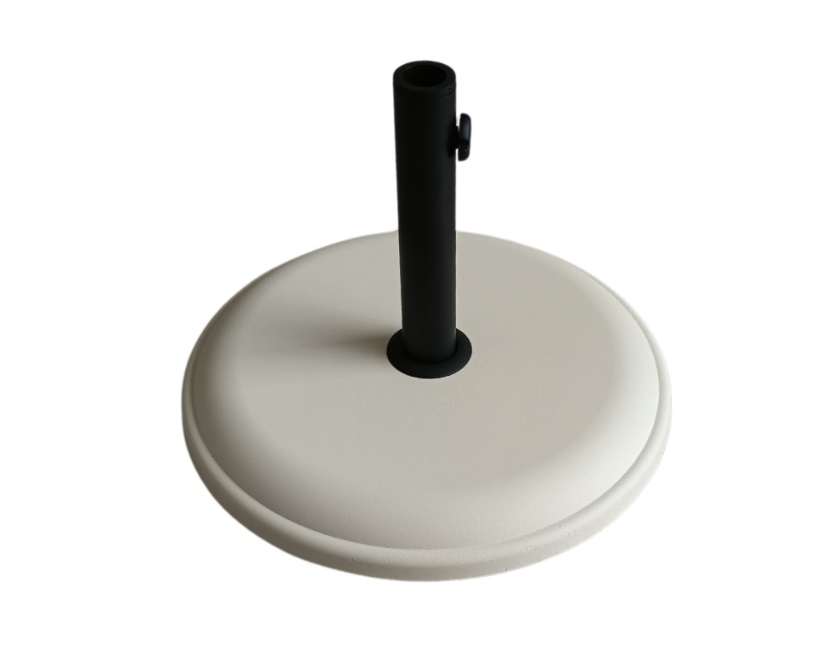 Chomik Podstavec pod slnečník STONELOCK | biela