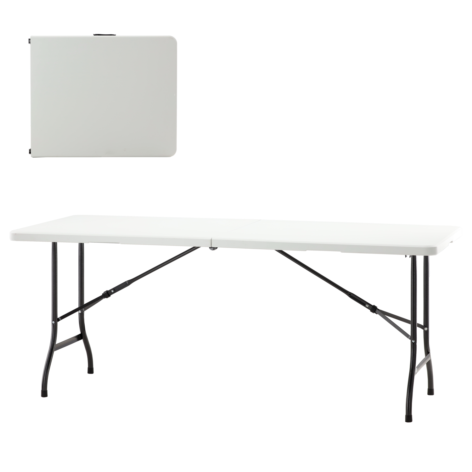 Chomik Záhradný stôl SLEEK | biela 180 cm