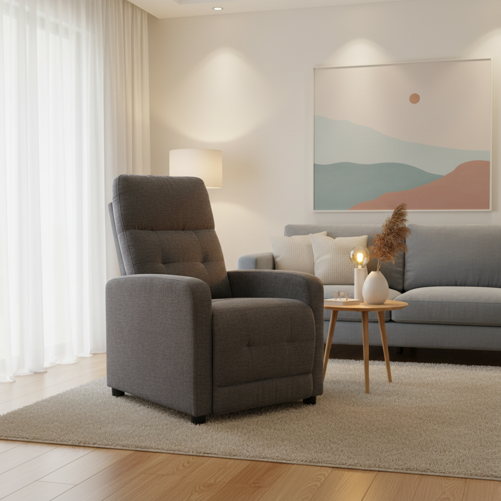 Signal Relaxačné kreslo OTUS BREGO | tmavosivá 18