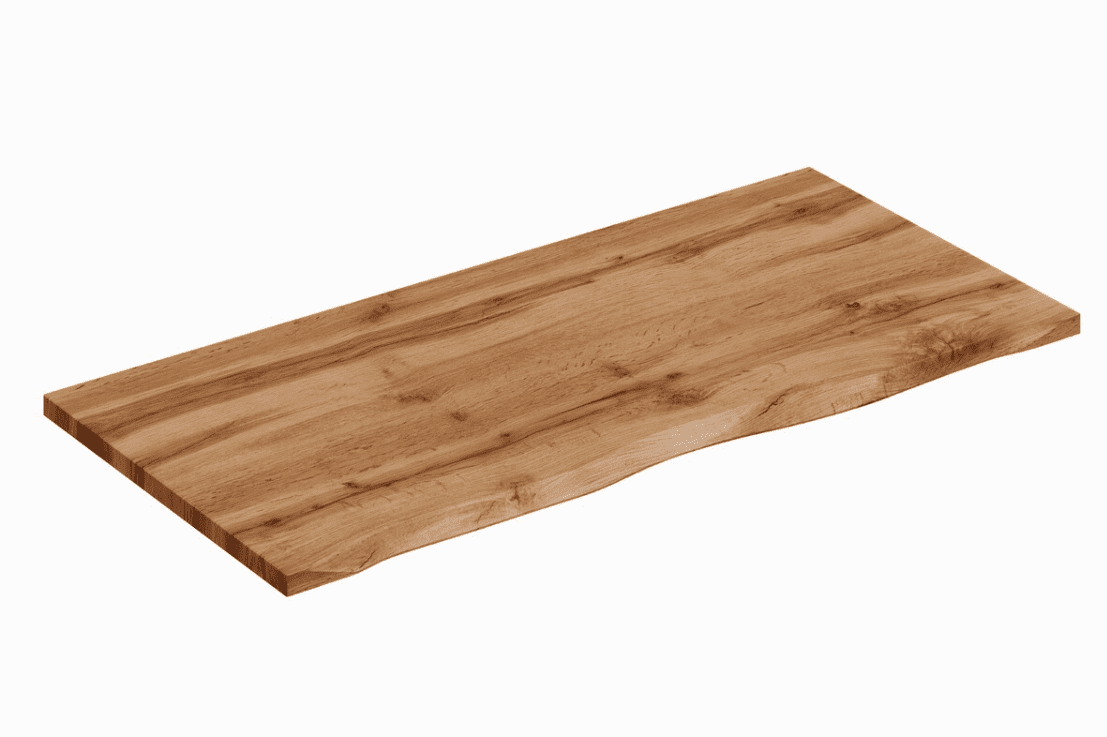 ArtCom Doska pod umývadlo NATURE | dub wotan Typ: Doska 100 cm / 89-100