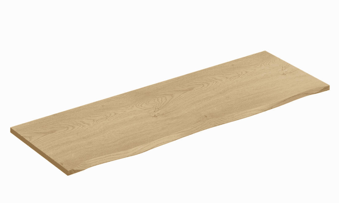 ArtCom Doska pod umývadlo NATURE | dub cremona Typ: Doska 140 cm / 89-140