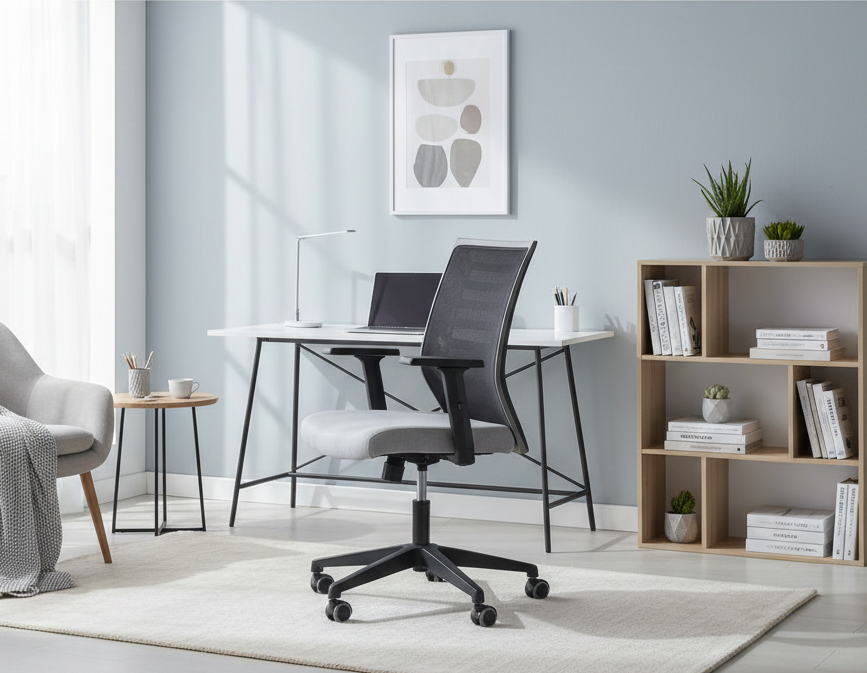 Signal Kancelárske kreslo Q-320R | sivá/čierna