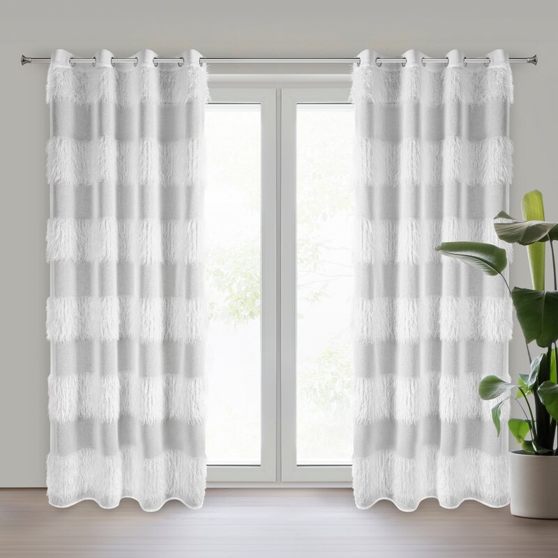 ArtFir Záclona MARGARET K | biela 140 x 250 cm