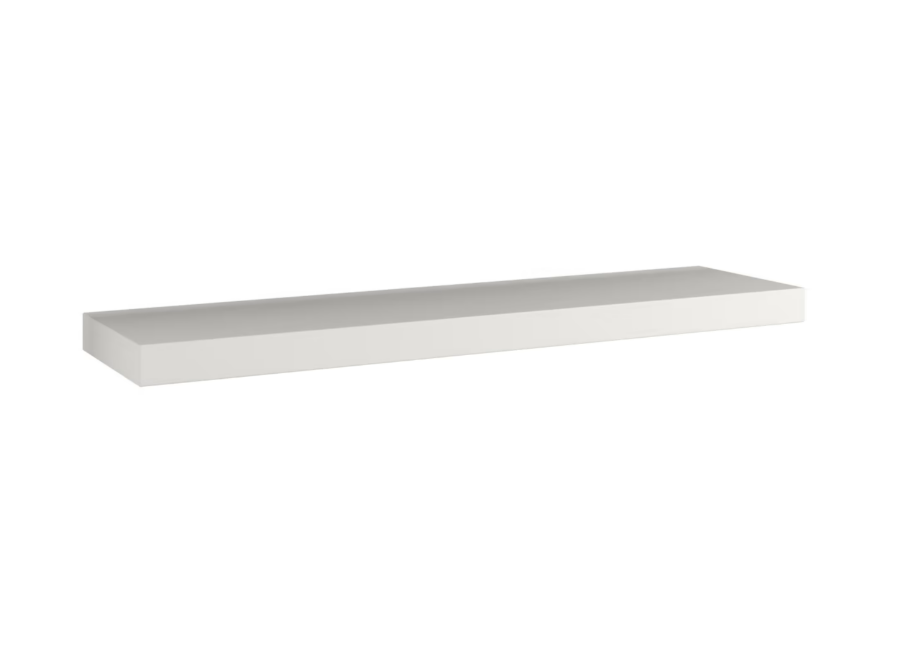 ArtAdrk Polica ANDREA | 120 | 1,5 cm Farba: biely lesk