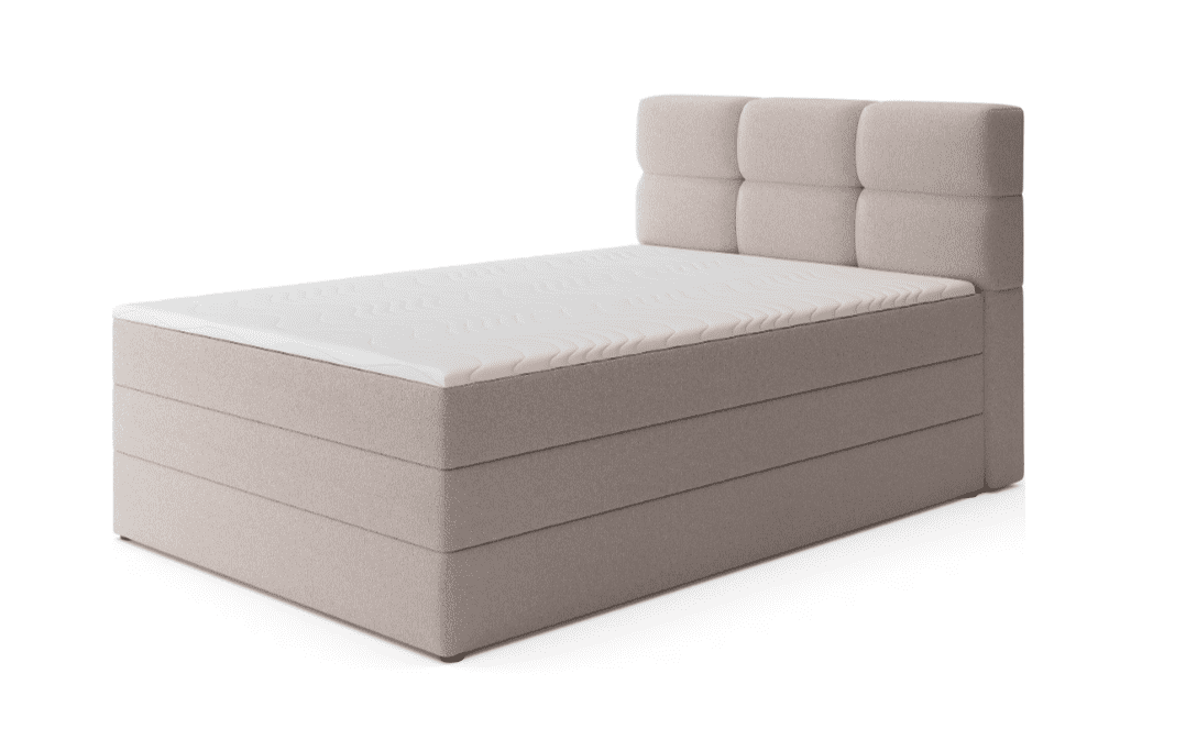 ArtElta Jednolôžková posteľ KASPED Boxspring | 120 x 200 cm Farba: Paolli 18