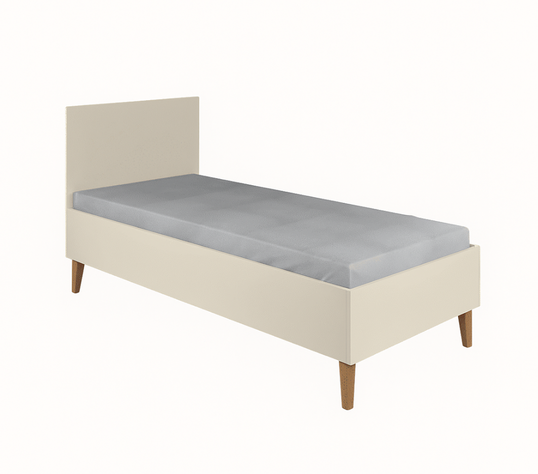 Elvisia Detská posteľ KUBI | kašmír 80 x 180 cm