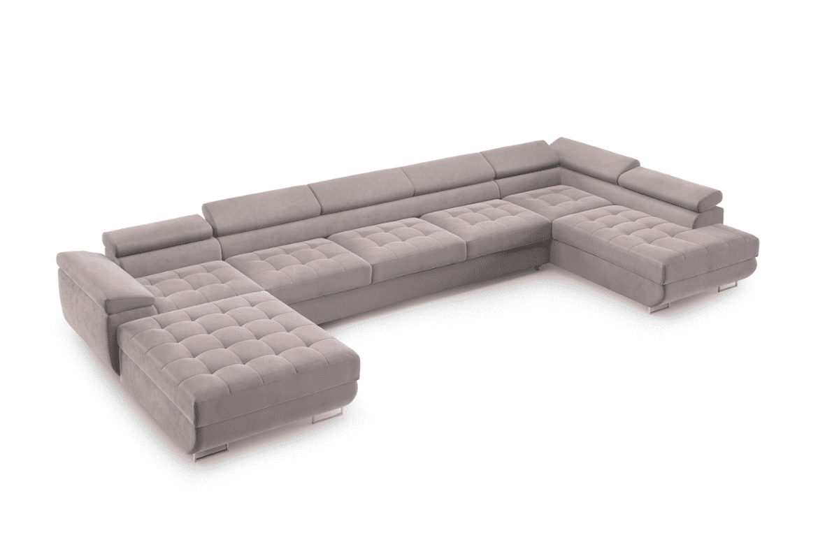 ArtPK Rohová sedacia súprava BENJAMIN U XL Farba: Castel 20