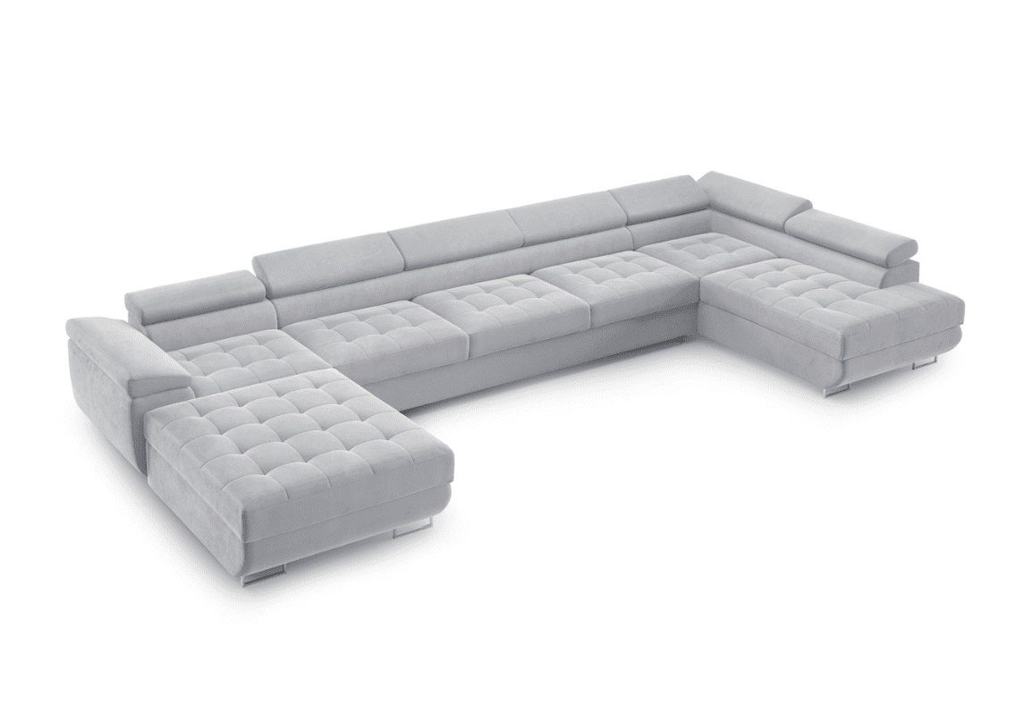 ArtPK Rohová sedacia súprava BENJAMIN U XL Farba: Castel 85
