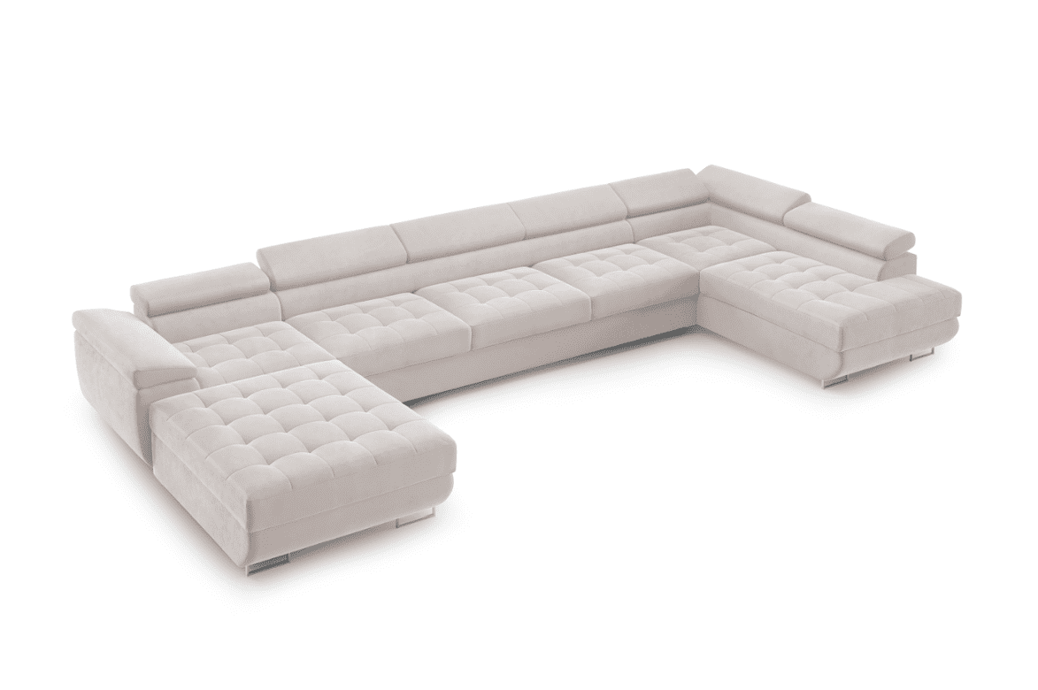 ArtPK Rohová sedacia súprava BENJAMIN U XL Farba: Castel 03