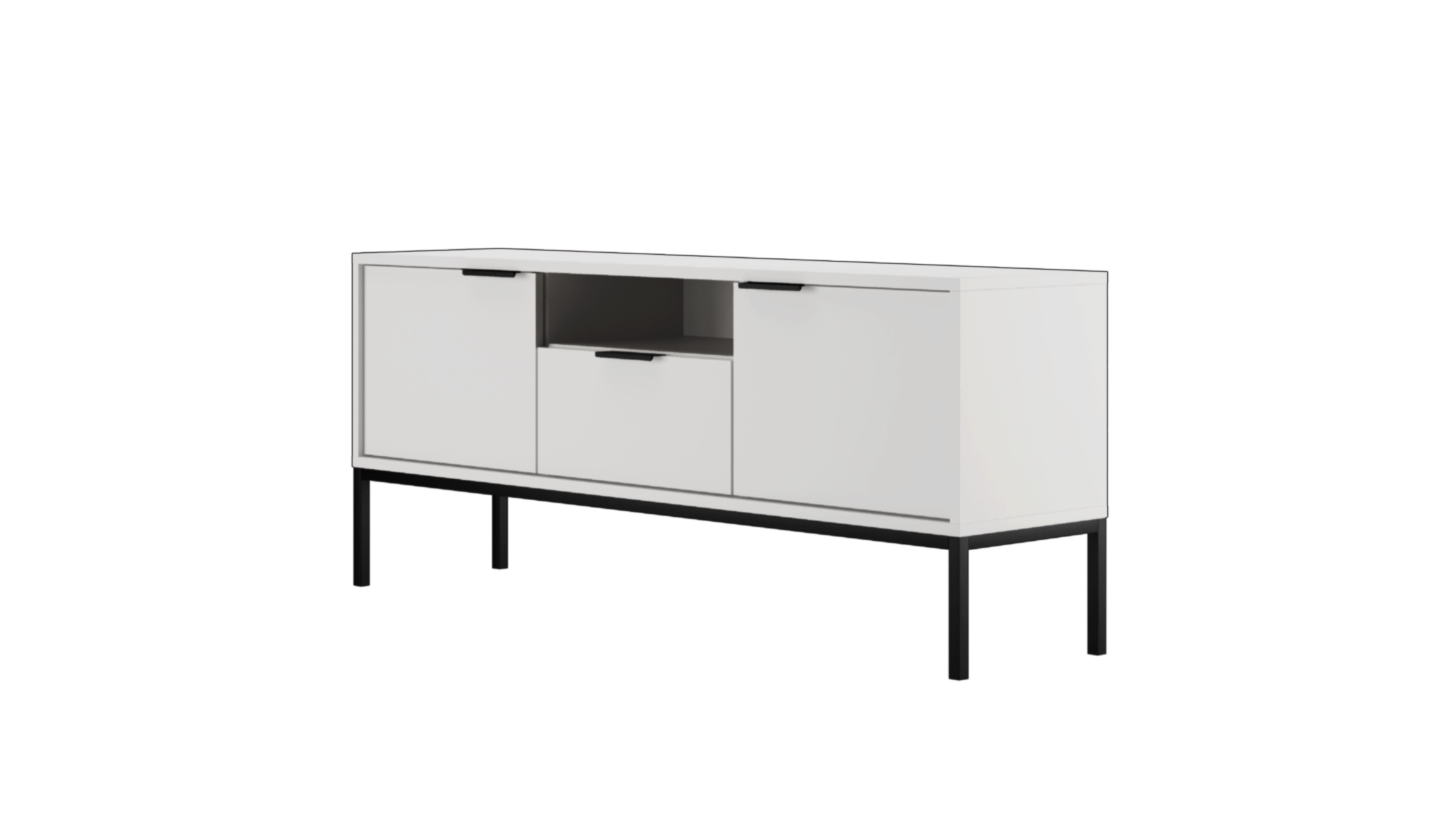 Elvisia TV stolík AUSTIN 135 | biela