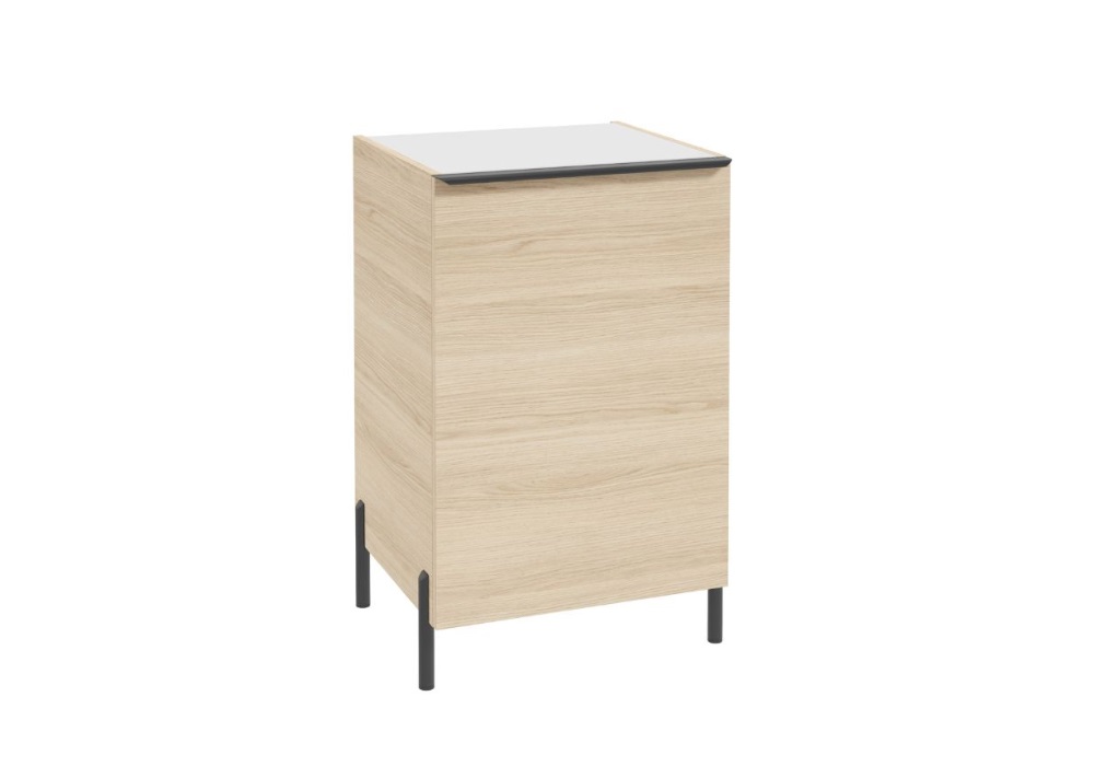 ArtDef Skrinka do kúpeľne NINO DUB VICENZA | B50