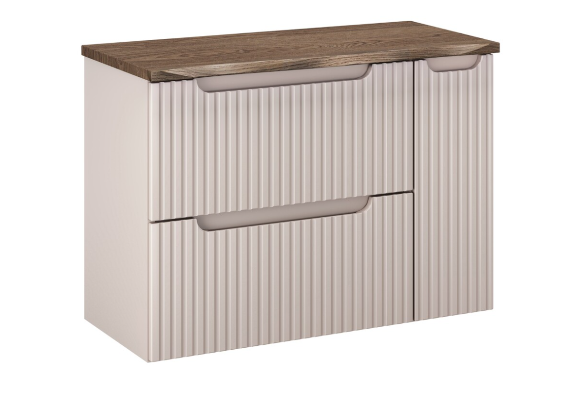 ArtCom Kúpeľňová skrinka s doskou NOVA Cashmere D80/1 | 80 cm