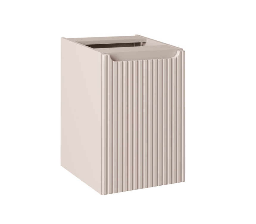 ArtCom Závesná skrinka do kúpeľne NOVA Cashmere 81-40-1DK s košom | 40 cm