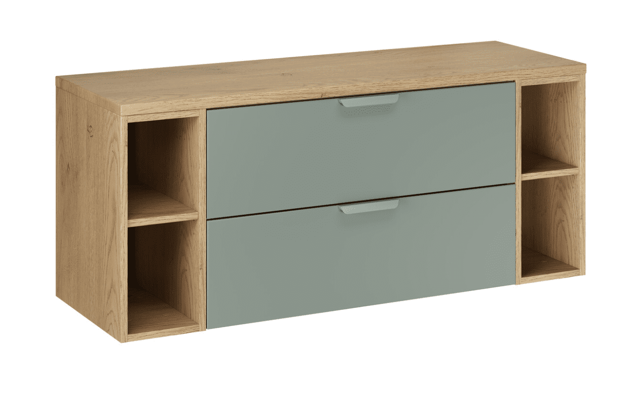 ArtCom Kúpeľňová skrinka s doskou ASTER Green LR D120cm | 120 cm