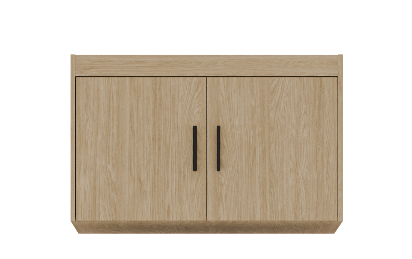 ArtLemp Nadstavec na šatníkovú skriňu ELLEN 2D | dub olejovaný