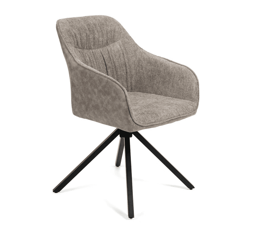 Elvisia Jedálenská stolička LOREN | sivá