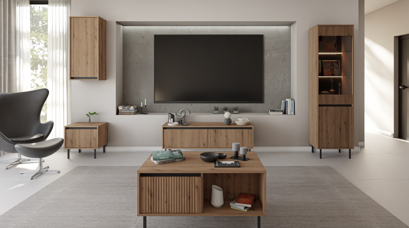 ArtLemp Obývacia stena KASOA | dub evoke