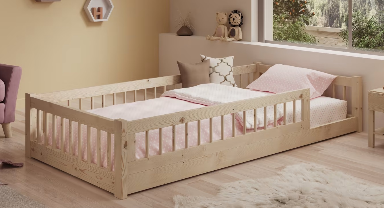 ArtAdrk Detská posteľ DORI | borovica 80 x 180 cm