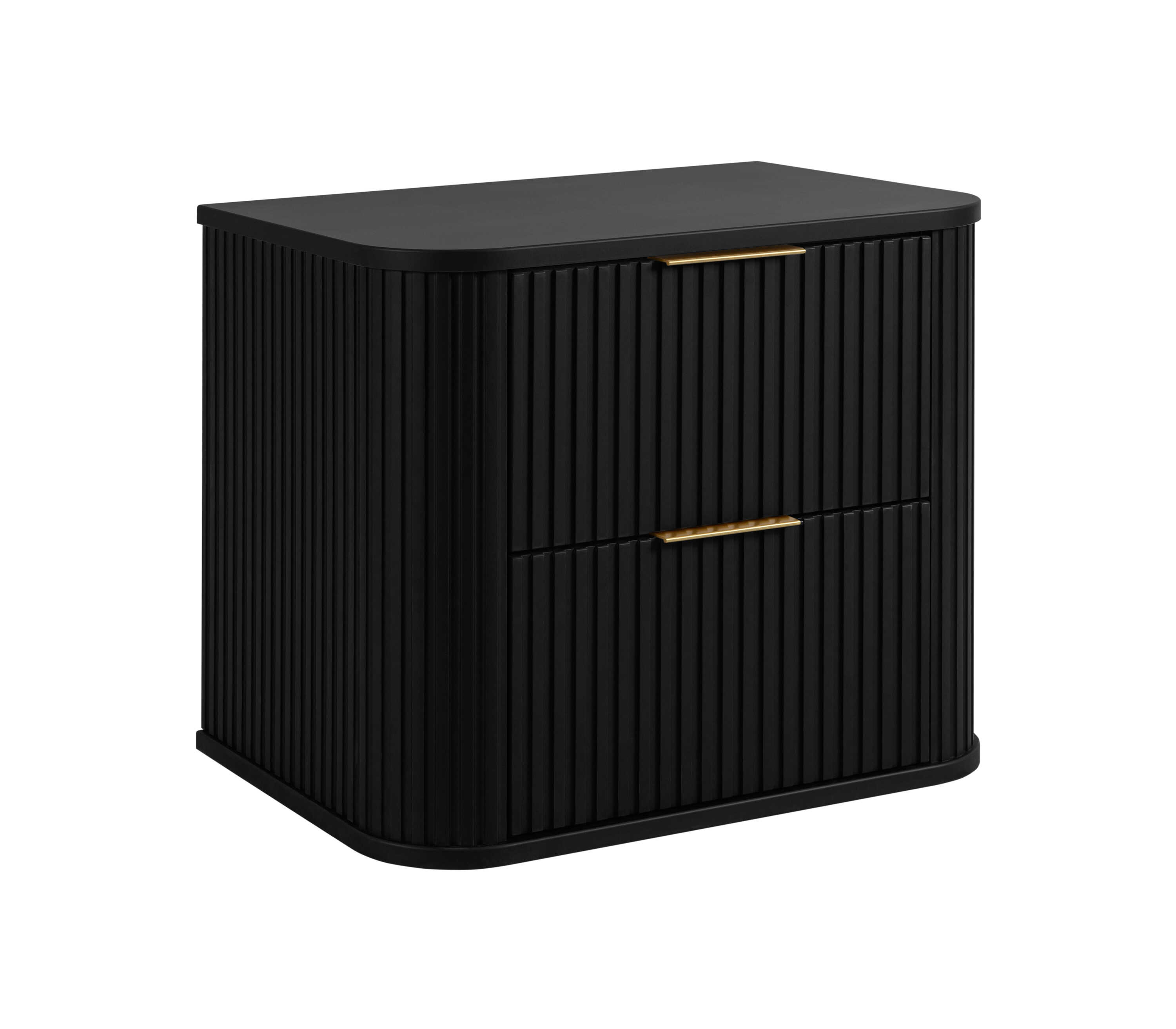 Elvisia Skrinka pod umývadlo ELEGANCE Black | 60 cm