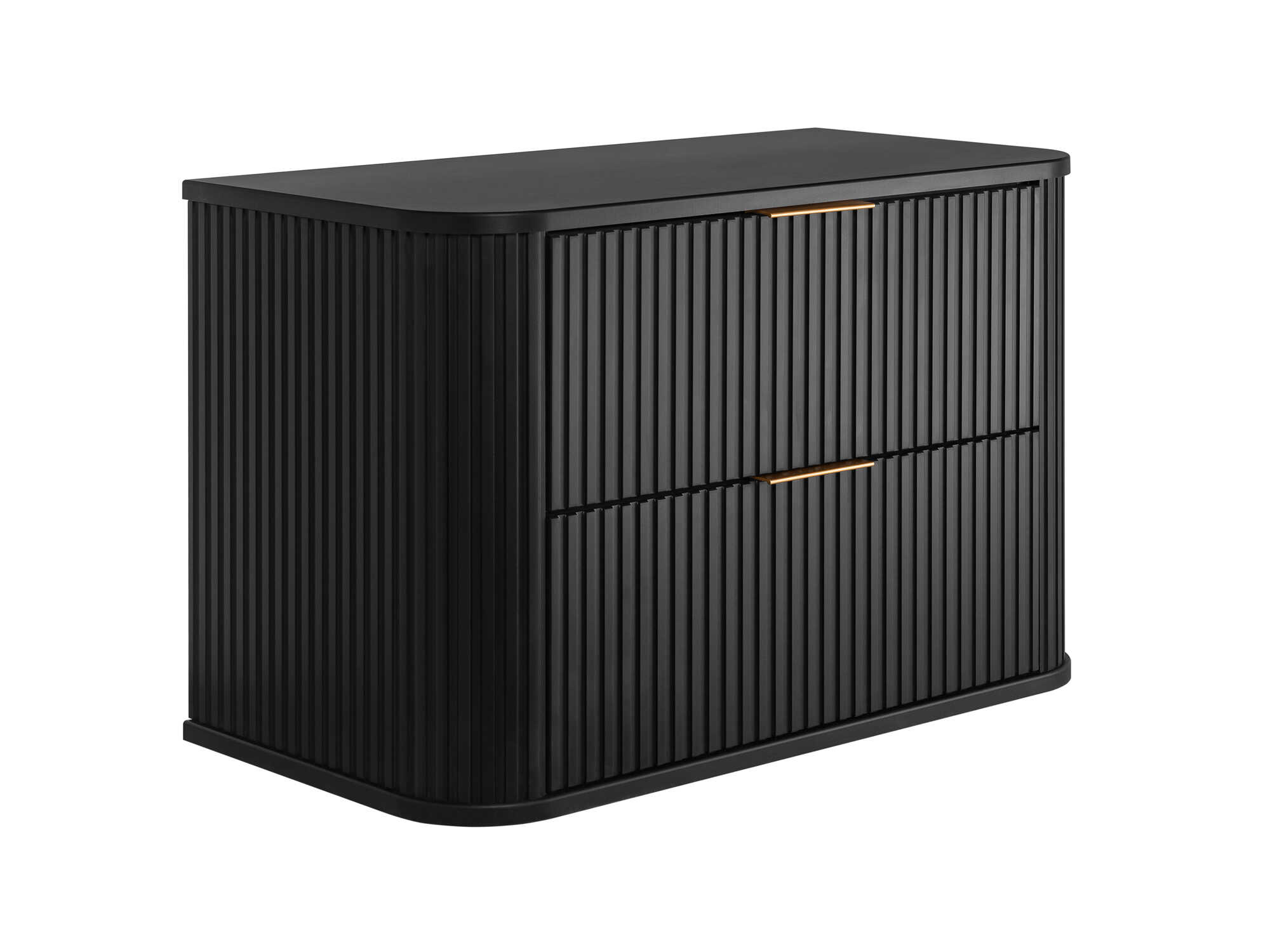 Elvisia Skrinka pod umývadlo ELEGANCE Black | 80 cm