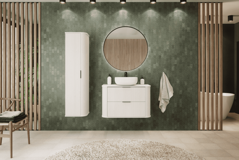 Elvisia Skrinka pod umývadlo ELEGANCE White | 100 cm