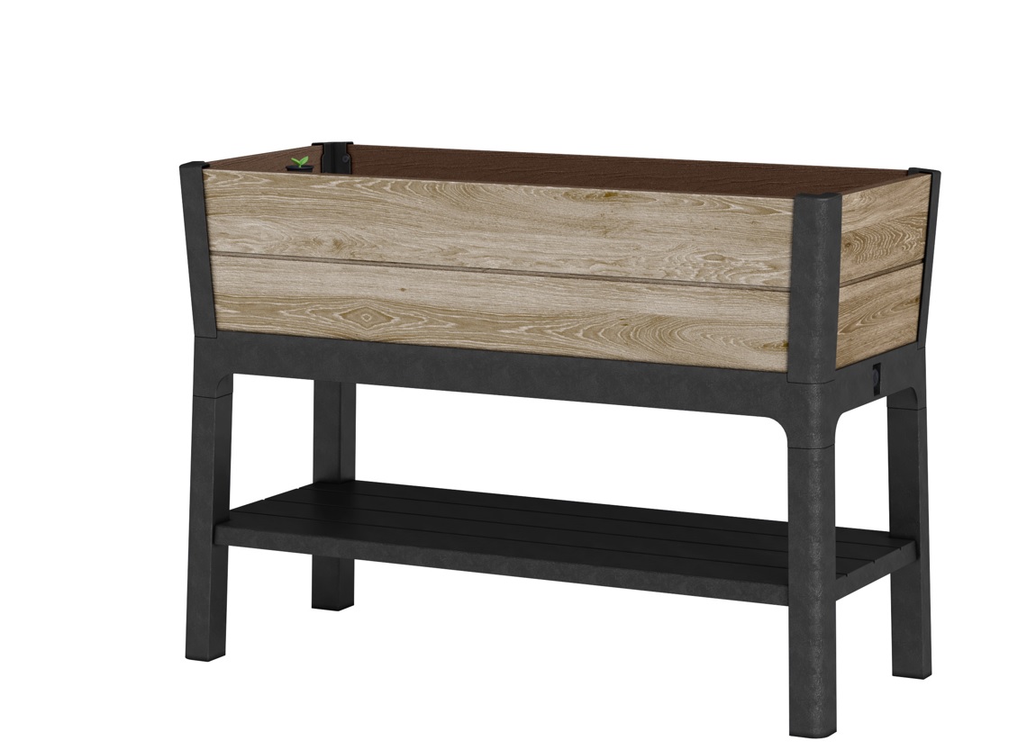 KETER Záhradný kvetináč DECO AGGRANDIZED | jaseň