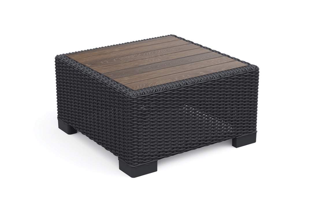 KETER Záhradný stôl ZION CALIFORNIA | walnut / grafit