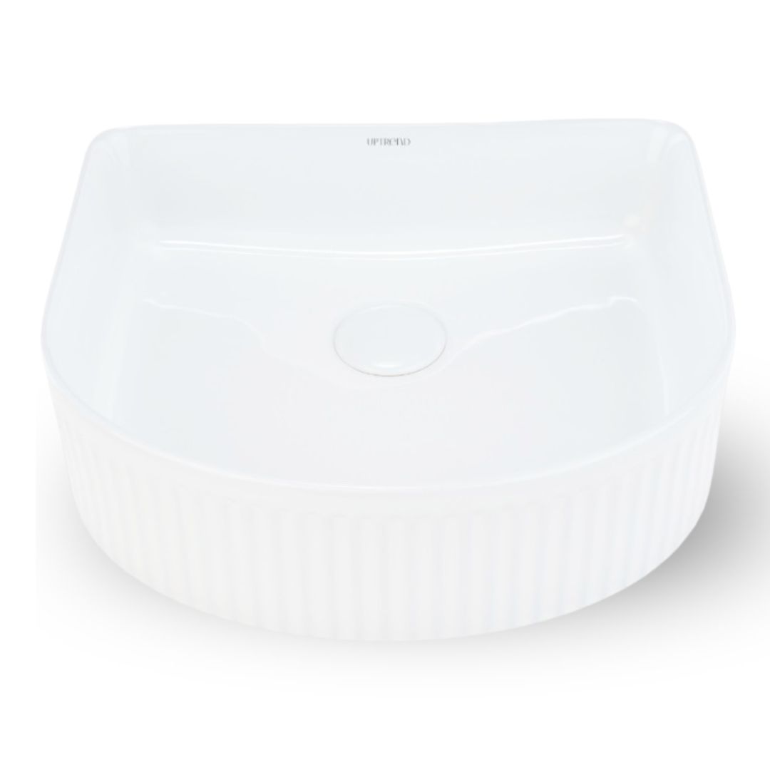 Elvisia Keramické umývadlo OAZA ROSA TR41421 | biely lesk