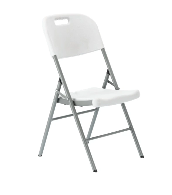 Chomik Záhradná skladacia stolička ZUM4765 | biela