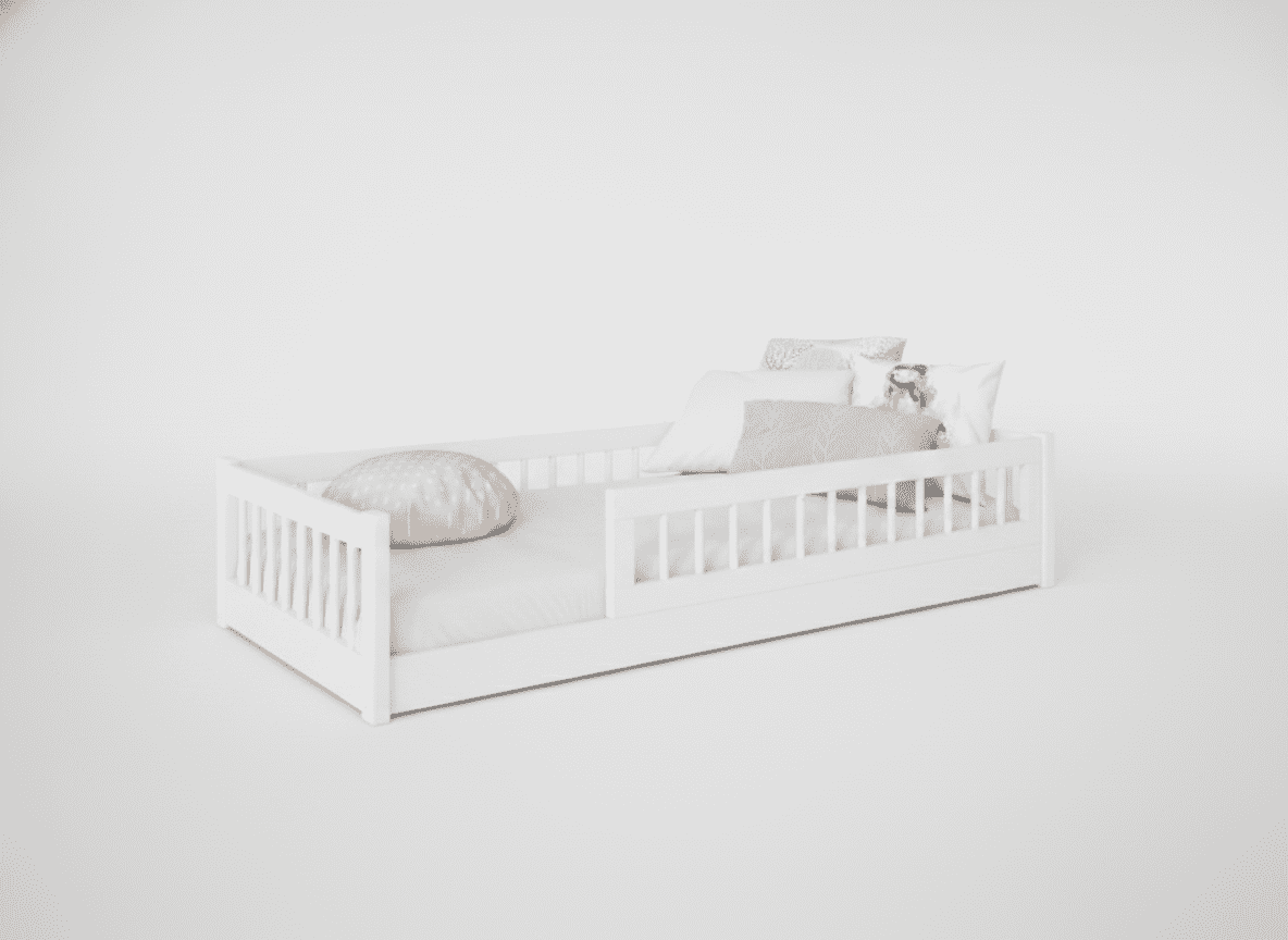 ArtBed Detská posteľ DORES Montessori | 80 x 180 cm Farba: Biela