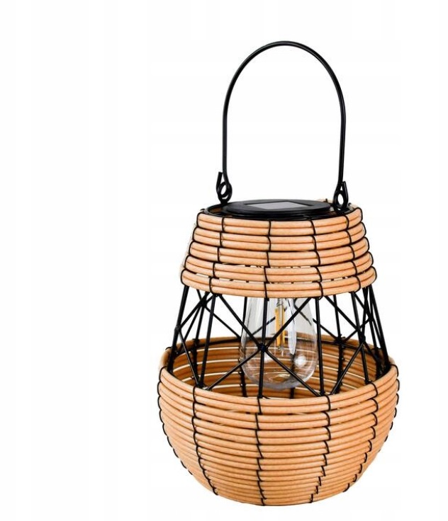 Chomik Solárny lampáš LAP8945 | 23 cm