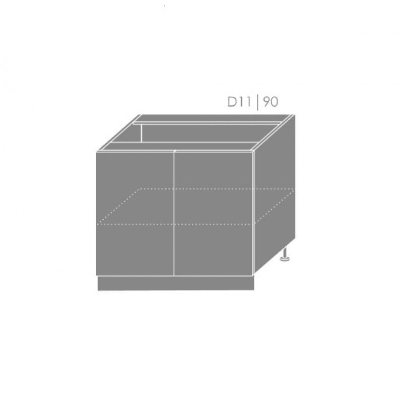 ArtExt Kuchynská linka Florence - mat Kuchyňa: Spodná skrinka D11/90 / (ŠxVxH) 90 x 82 x 50 cm