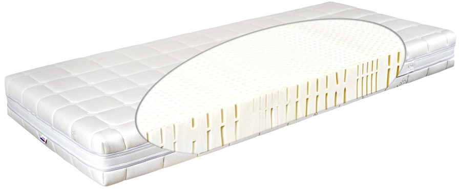 Matratex Matrac Latex prima physio T4 Rozmer: 80 x 200 cm, Tvrdosť: tvrdosť T3
