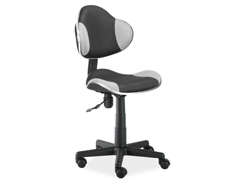 E-shop Signal Detská stolička Q-G2 | sivo-čierna