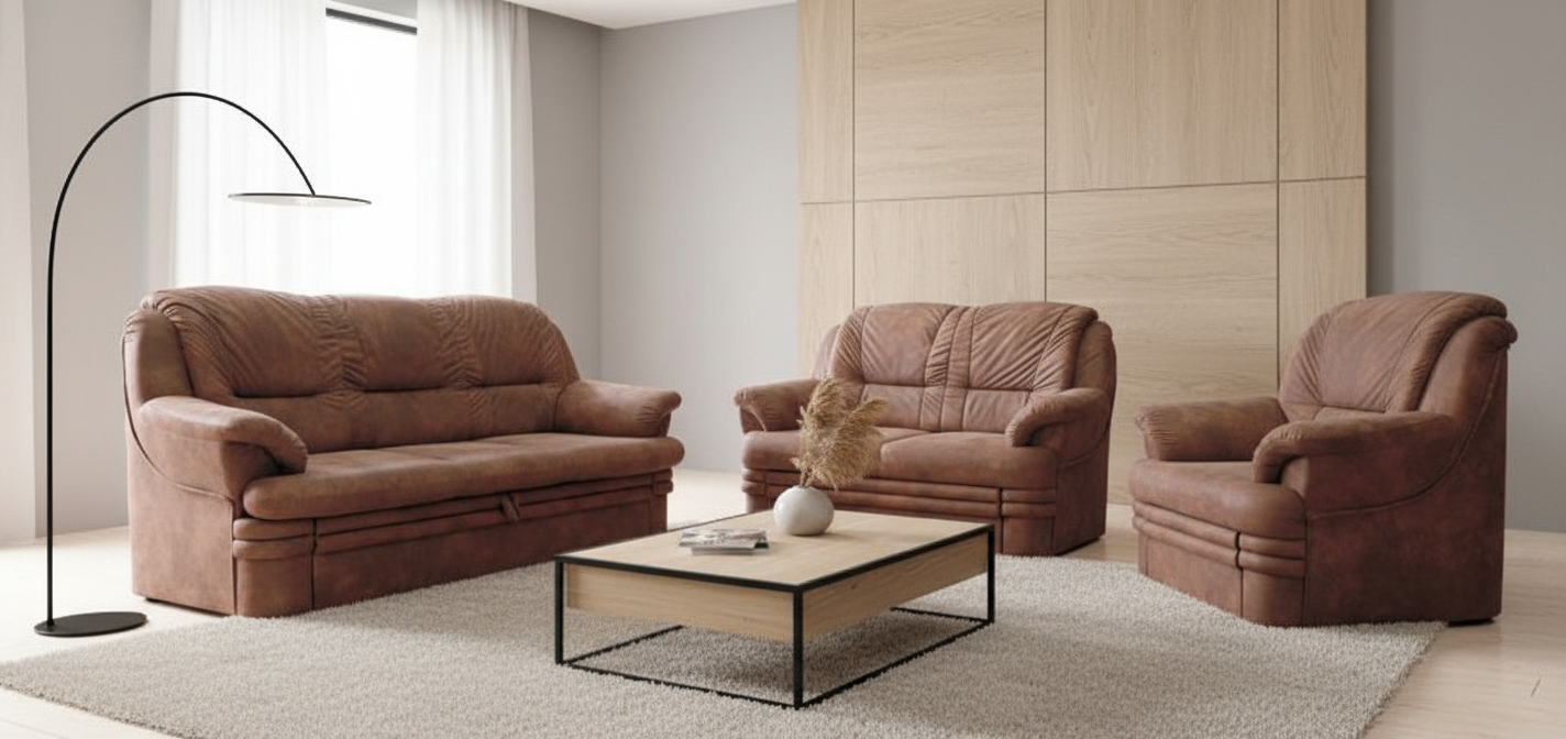 Stagra Sedacia súprava DUBAI 3+2+1 Dubai: Zostava 3+2+1 bez funkcií