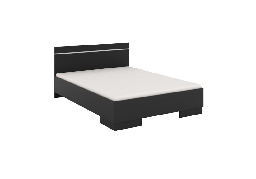 E-shop ArtStol Manželská posteľ VISTA 160 Farba: Čierna